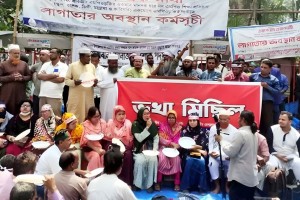 এমপিওভুক্ত শিক্ষকদের থালা হাতে ভূখা মিছিল আজ