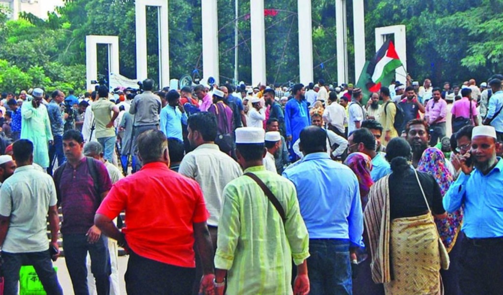 এমপিওভুক্ত শিক্ষকদের ‘মার্চ টু সচিবালয়’ কর্মসূচি আজ 4 এমপিওভুক্ত শিক্ষকদের ‘মার্চ টু সচিবালয় কর্মসূচি আজ 1760417461 এমপিওভুক্ত শিক্ষকদের ‘মার্চ টু সচিবালয়’ কর্মসূচি আজ