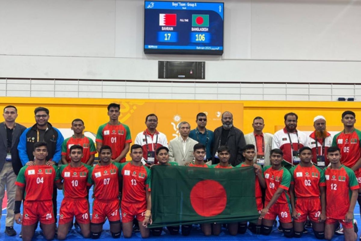 এশিয়ান যুব গেমসে বাংলাদেশের দ্বিতীয় ব্রোঞ্জ জয়