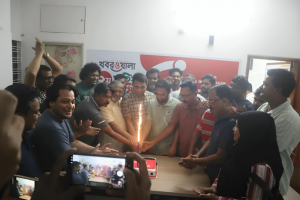 কুষ্টিয়াতে দৈনিক খবরওয়ালা পত্রিকার দ্বিতীয় প্রতিষ্ঠা বার্ষিকী পালিত
