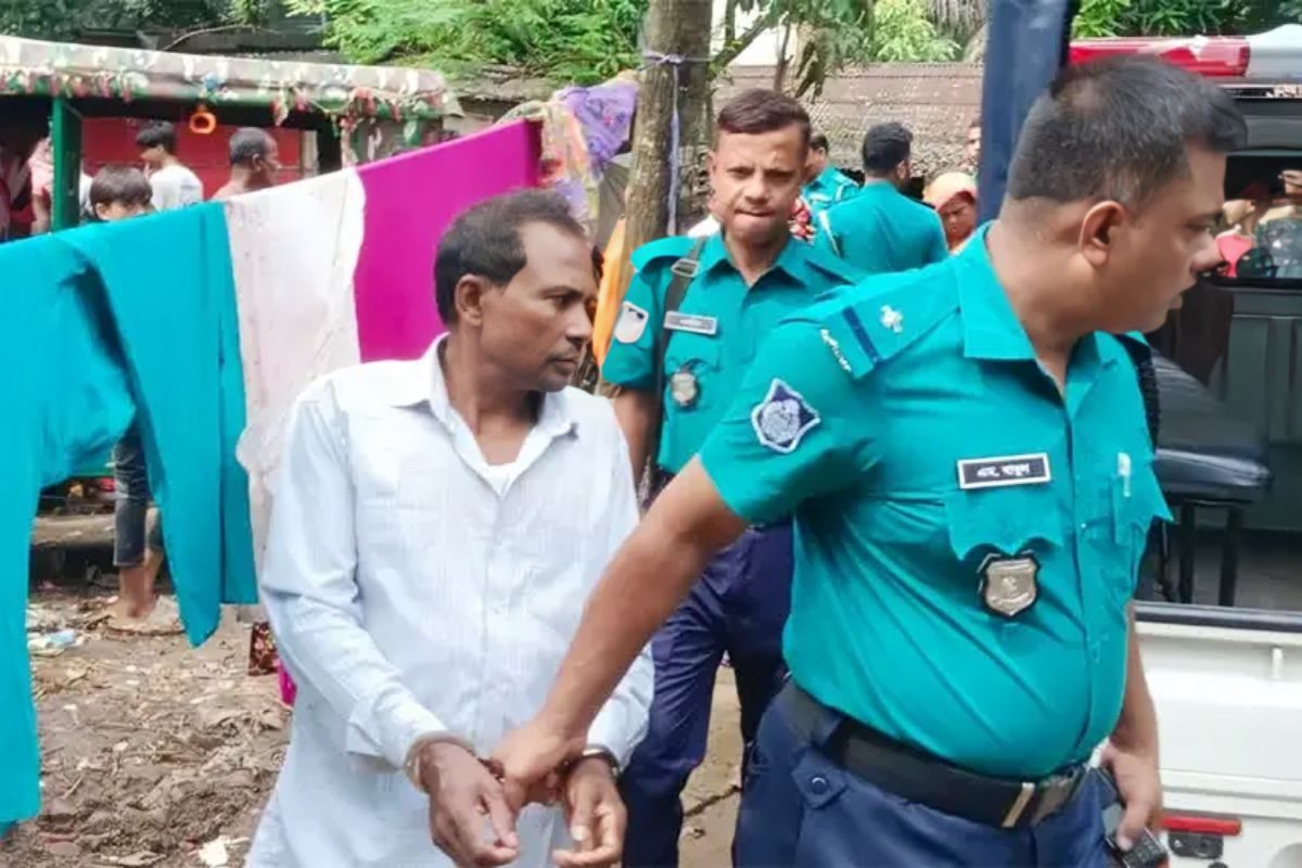 গাজীপুরে শিশু ধর্ষণের দায়ে পূজামণ্ডপের সহ-সভাপতি গ্রেপ্তার