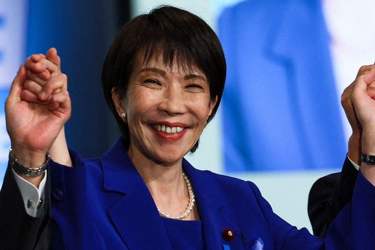 জাপানের ইতিহাসে প্রথম নারী প্রধানমন্ত্রী সানায়ে তাকাইচি