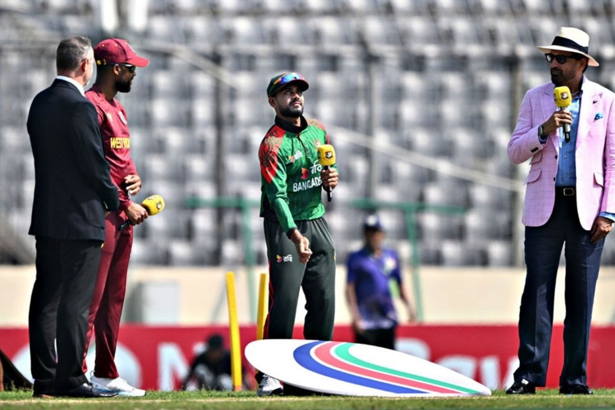 দ্বিতীয় ওয়ানডেতে টস জিতে ব্যাটিংয়ে বাংলাদেশ