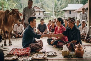 টাকা-গরুর বিনিময়ে স্ত্রীকে প্রেমিকের হাতে তুলে দিলেন স্বামী