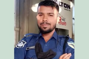 ট্রাকের ধাক্কায় পুলিশ সদস্যের মৃত্যু