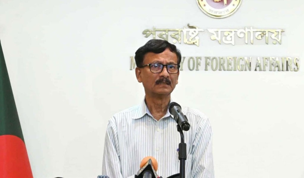 ত্রিপুরায় তিন বাংলাদেশি হত্যার ঘটনায় ভারতের জবাব পায়নি ঢাকা: পররাষ্ট্র উপদেষ্টা 3 ত্রিপুরায় তিন বাংলাদেশি হত্যার ঘটনায় ভারতের জবাব পায়নি ঢাকা 1761062339 ত্রিপুরায় তিন বাংলাদেশি হত্যার ঘটনায় ভারতের জবাব পায়নি ঢাকা: পররাষ্ট্র উপদেষ্টা