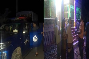 থানায় অভিযোগের পর ব্যবসায়ীর বাড়িতে ককটেল বিস্ফোরণ