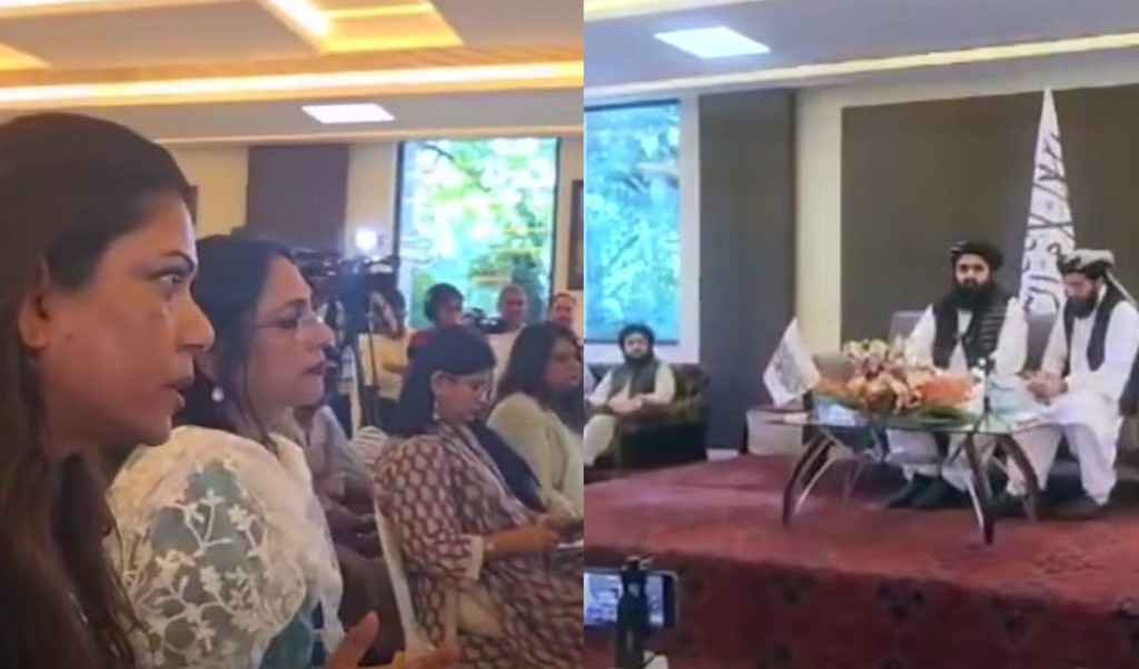 দিল্লিতে তালেবানকে নারীদের সামনে মাথা নত করতে হলো 3 দিল্লিতে তালেবানকে নারীদের সামনে মাথা নত করতে হলো 1760412493 দিল্লিতে তালেবানকে নারীদের সামনে মাথা নত করতে হলো