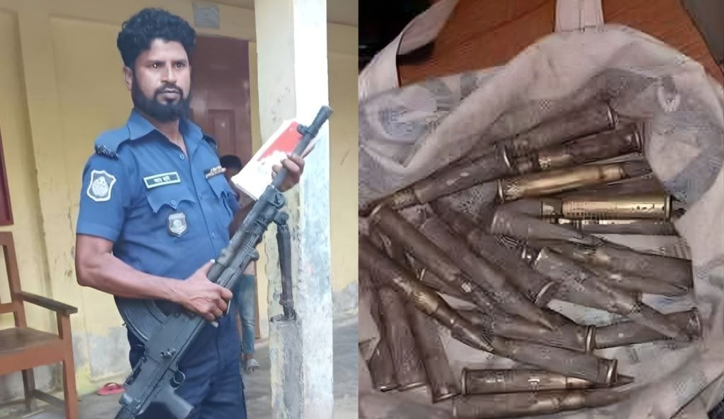 নদী থেকে রাইফেল ও ২৫ রাউন্ড গুলি উদ্ধার 4 নদী থেকে রাইফেল ও ২৫ রাউন্ড গুলি উদ্ধার 1761109860 নদী থেকে রাইফেল ও ২৫ রাউন্ড গুলি উদ্ধার