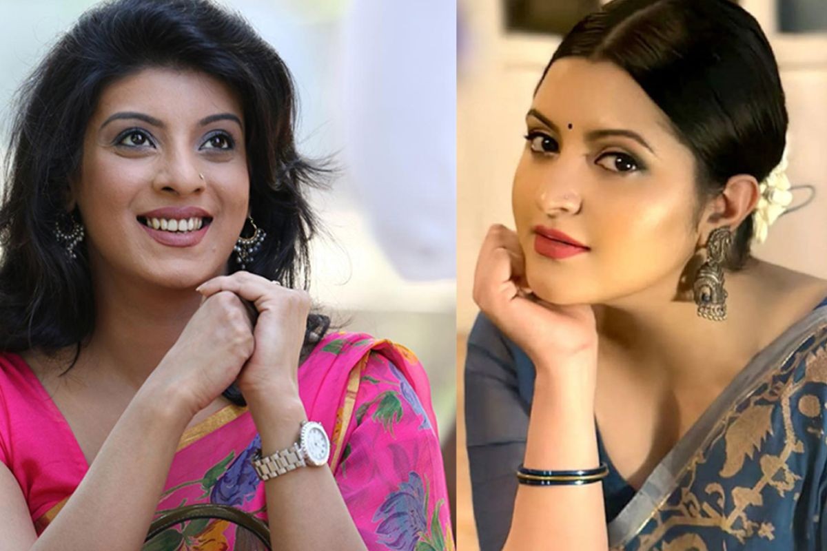 মৌকে দেখে পালিয়ে যান পরীমণি