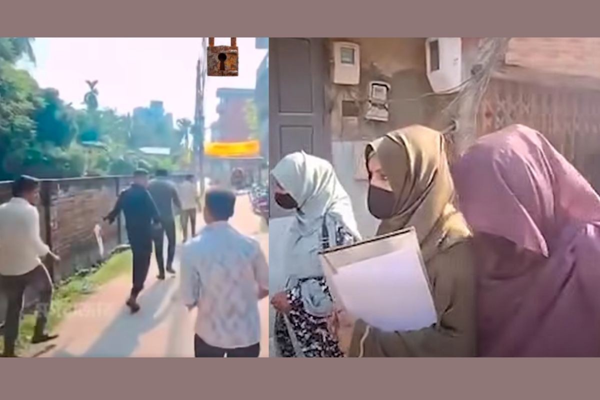 বাসায় বসে সরকারি চাকরির পরীক্ষা! সাংবাদিক দেখেই দৌড়