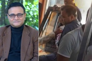 বাসে সিট না পেয়ে চালকের পাশে বসে গেলেন অভিনেতা ডা. এজাজ