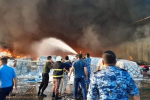 বিমানবন্দরের আগুন নিয়ন্ত্রণে যোগ দিয়েছে নৌ ও বিমানবাহিনী