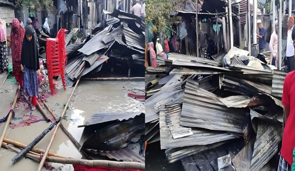 বিয়ে বাড়িতে আগুন, দুই বসতঘর পুড়ে ছাই 3 বিয়েবাড়িতে আগুন দুই বসতঘর পুড়ে ছাই 1760109348 বিয়ে বাড়িতে আগুন, দুই বসতঘর পুড়ে ছাই
