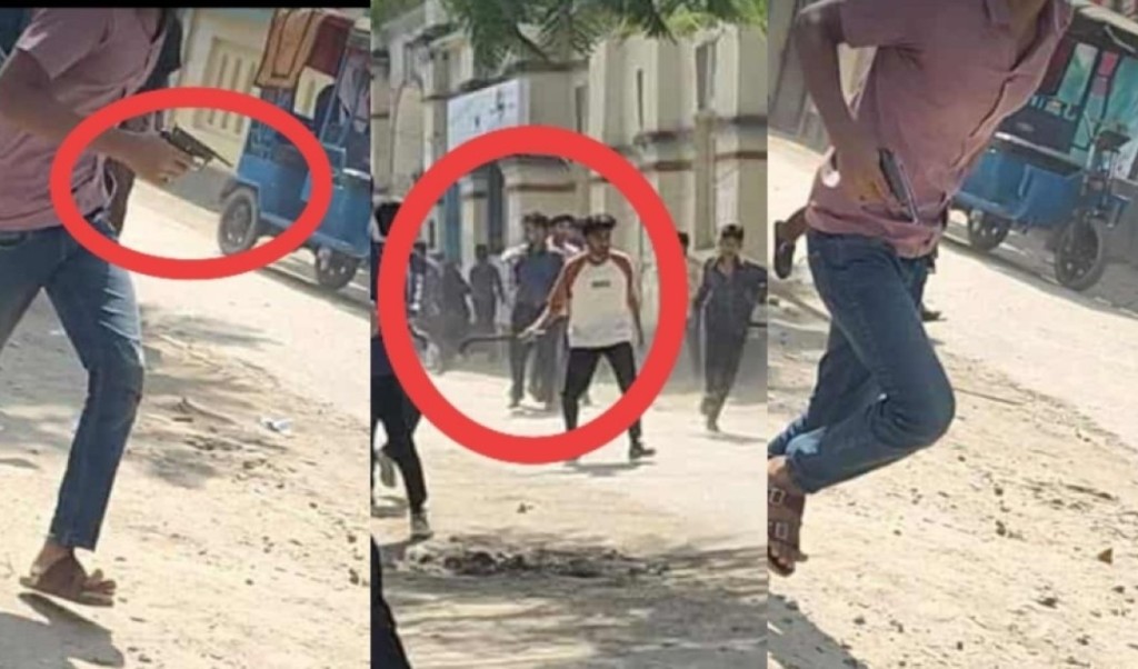 ভিক্টোরিয়া কলেজে সংঘর্ষ, পিস্তল হাতে তরুণ কে? 4 ভিক্টোরিয়া কলেজে সংঘর্ষ পিস্তল হাতে তরুণ কে 1760880786 ভিক্টোরিয়া কলেজে সংঘর্ষ, পিস্তল হাতে তরুণ কে?