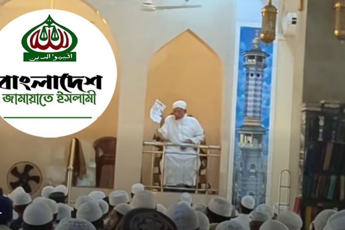 মিম্বারে বসে জামায়াতের চিঠি ছিঁড়ে ফেললেন মসজিদের খতিব