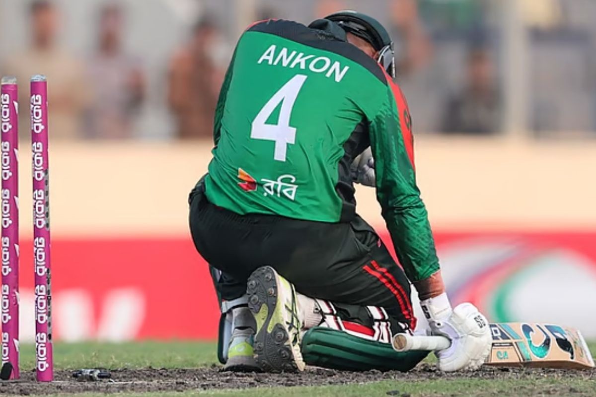 ম্যচের ৬১ শতাংশ বলই ডট খেলেছে বাংলাদেশ