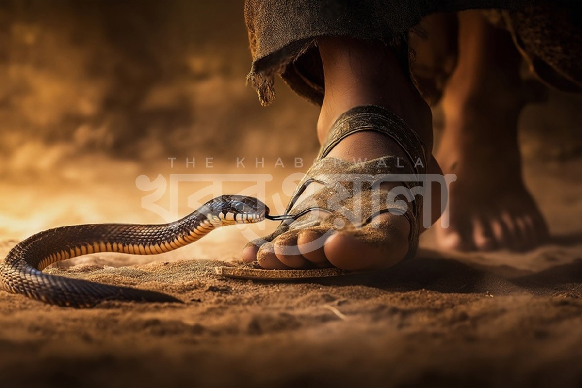 সাপের কামড়ে প্রাণ গেলো কলেজছাত্রের