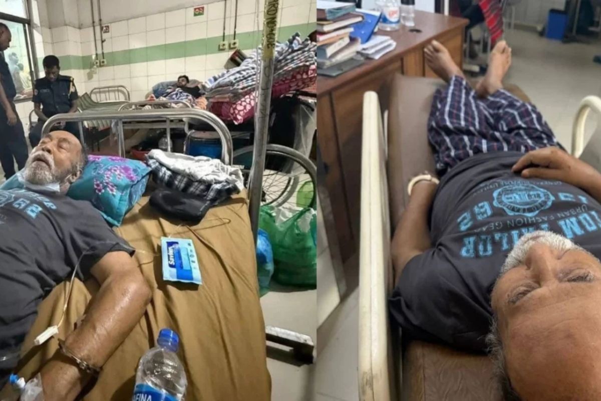 হাসপাতালে হাতকড়া পরা সাবেক মন্ত্রীর বিতর্কিত ছবি নিয়ে যা বলছে কারা কর্তৃপক্ষ