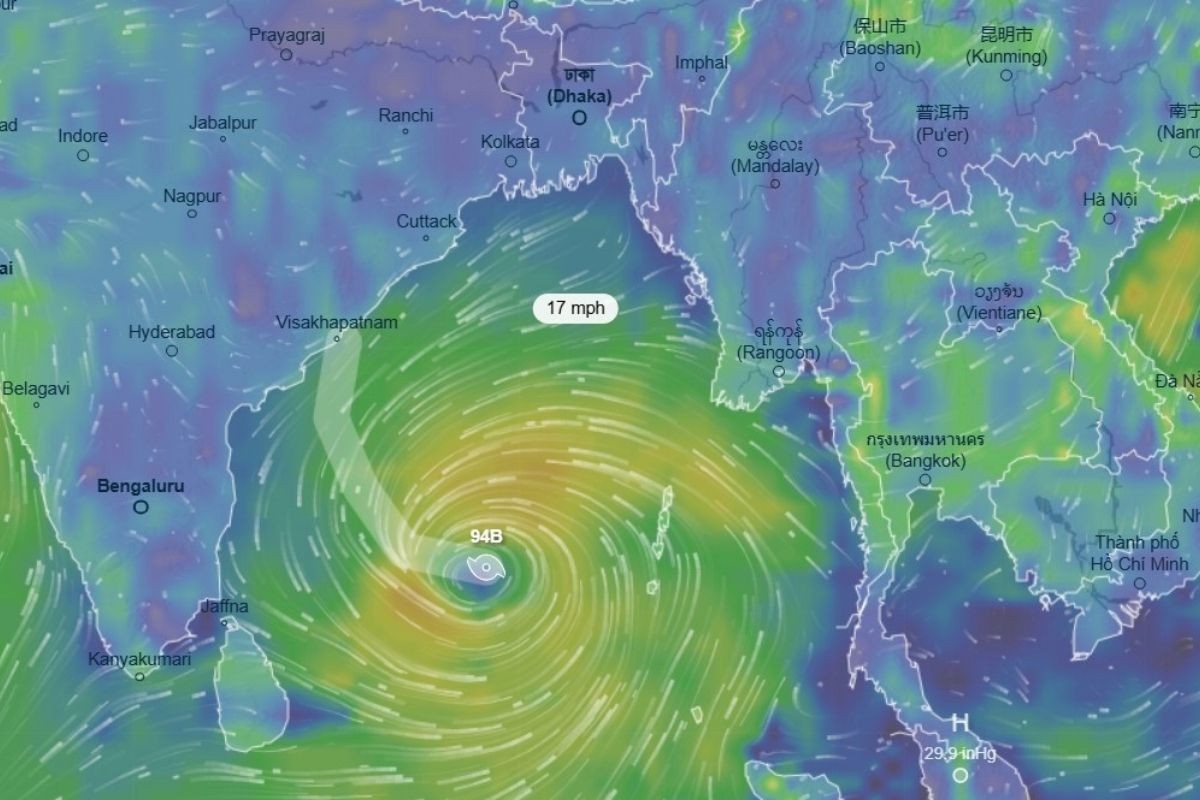 ঘূর্ণিঝড় মন্থা: সারাদেশে ৫ দিন বৃষ্টির আভাস