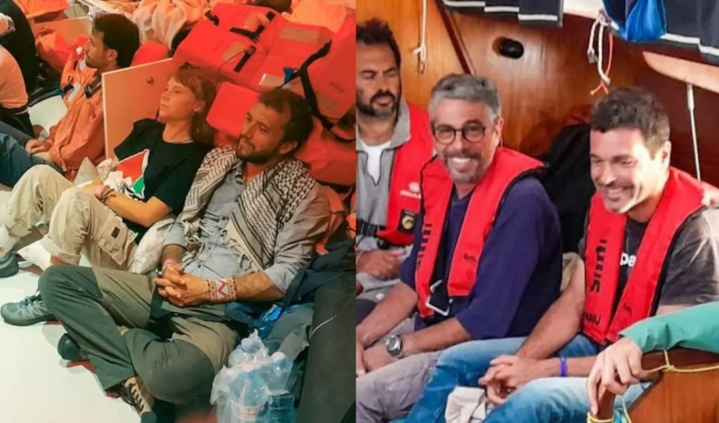সুমুদ ফ্লোটিলার আটক কর্মীদের নিয়ে যাওয়া হচ্ছে ইসরায়েলে 4 সুমুদ ফ্লোটিলার আটক কর্মীদের নিয়ে যাওয়া হচ্ছে ইসরায়েলে 1759394633 সুমুদ ফ্লোটিলার আটক কর্মীদের নিয়ে যাওয়া হচ্ছে ইসরায়েলে