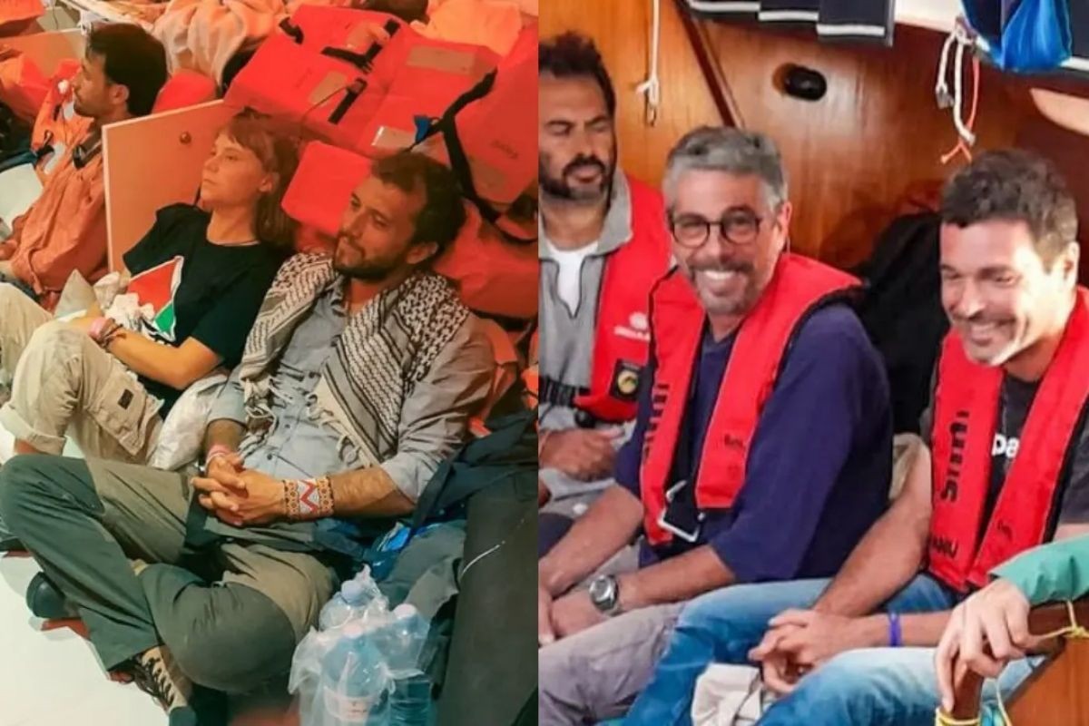 সুমুদ ফ্লোটিলার আটক কর্মীদের নিয়ে যাওয়া হচ্ছে ইসরায়েলে