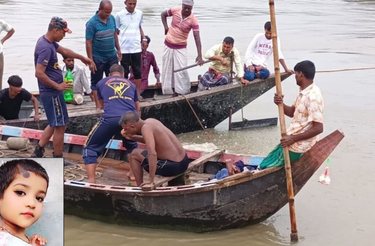 সেই শিশুর মরদেহ উদ্ধার, এখনো নিখোঁজ তন্ময়