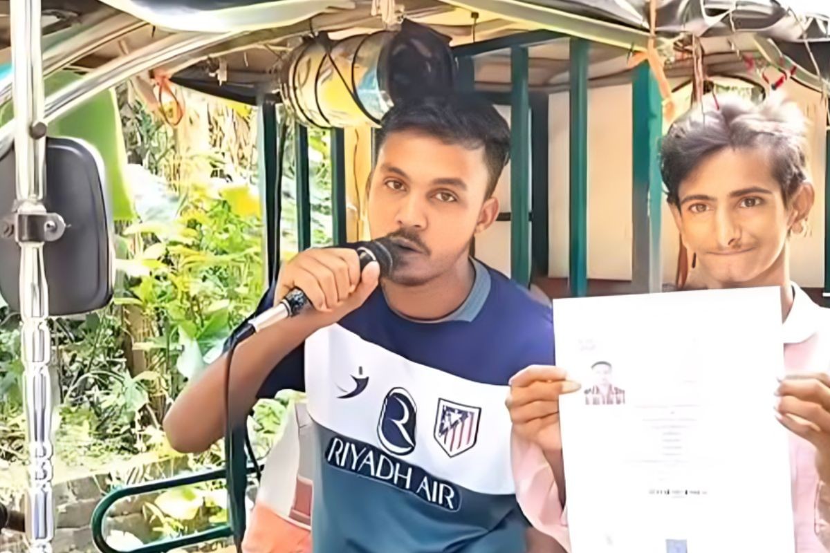 যে কারণে মাইক ভাড়া করে গ্রামবাসীকে গালাগাল করলো যুবক