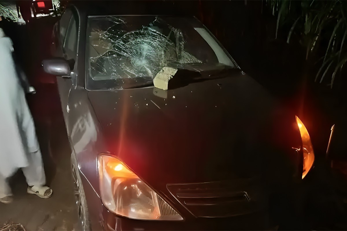 হবিগঞ্জে জামায়াত প্রার্থীর গাড়িবহরে হামলা