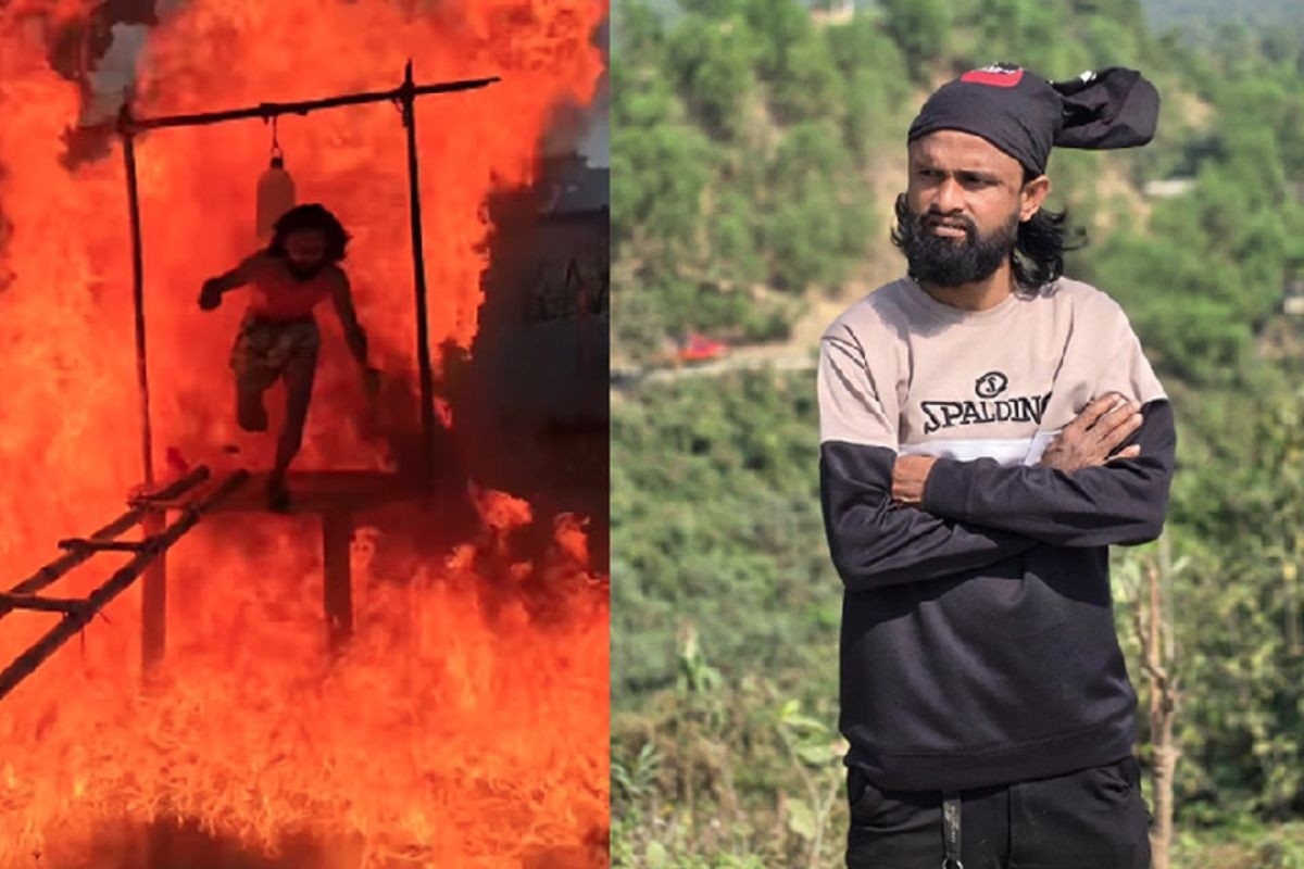 পেট্রল কনটেন্টে দগ্ধ আল আমিন বারডেমে