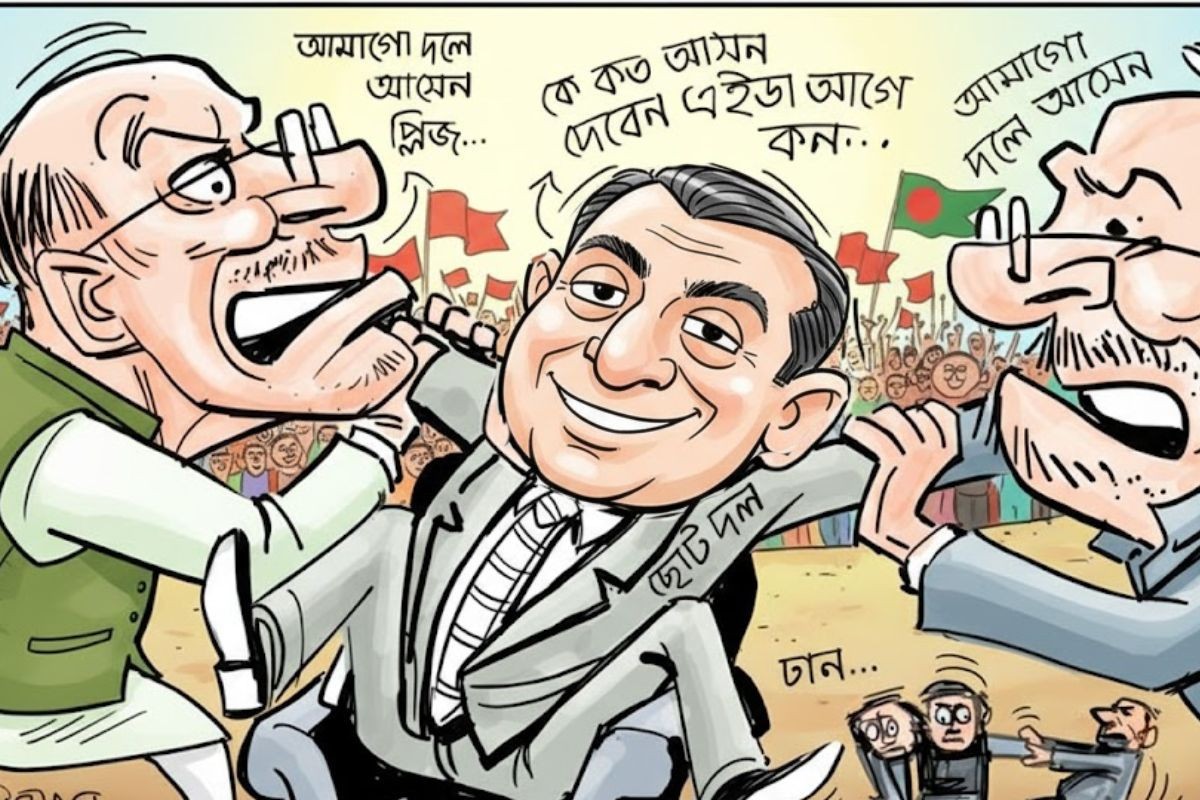 ভোটের জোটে আটকে সমীকরণ