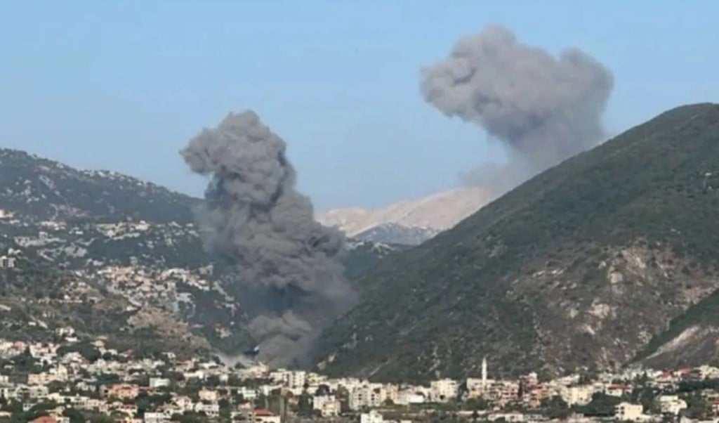 Fresh Israeli Strikes in Lebanon on Anniversary of Ceasefire 1764297288 যুদ্ধবিরতির বর্ষপূর্তিতে লেবাননে নতুন ইসরায়েলি হামলা