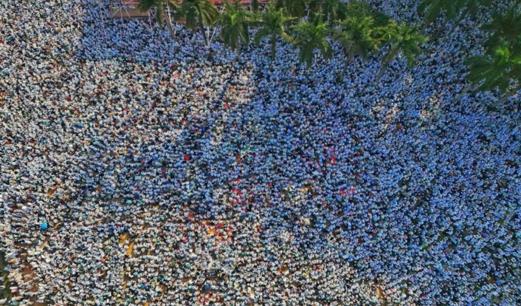 Massive Crowd Gathers at Khatm e Nubuwwat Grand Conference in Suhrawardy 1763192279 সোহরাওয়ার্দীতে খতমে নবুয়ত মহাসম্মেলনে লাখো মানুষের সমাগম