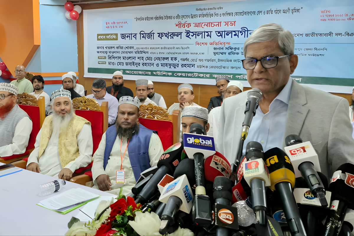 অগণিত আলেম-মসজিদ থাকা সত্ত্বেও দেশে দুর্নীতি কেন—প্রশ্ন মির্জা ফখরুলের