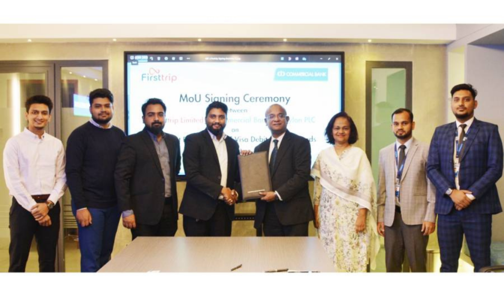 কমার্শিয়াল ব্যাংক অফ সিলন ও ফার্সট্রিপের সঙ্গে নতুন চুক্ত 1764503395 কমার্শিয়াল ব্যাংক ও ফার্সট্রিপের মধ্যে নতুন MoU চুক্তি