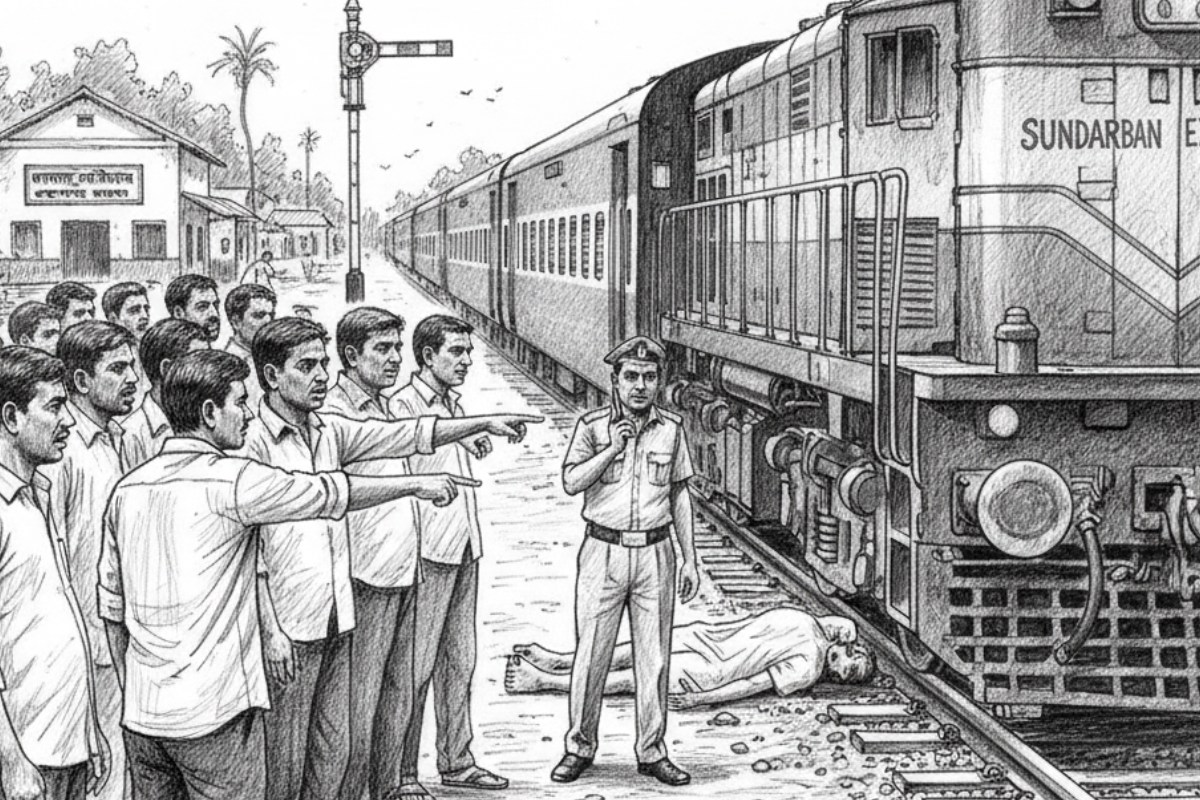 কালীগঞ্জে ট্রেনে কাটা পড়ে নারীর মৃত্যু