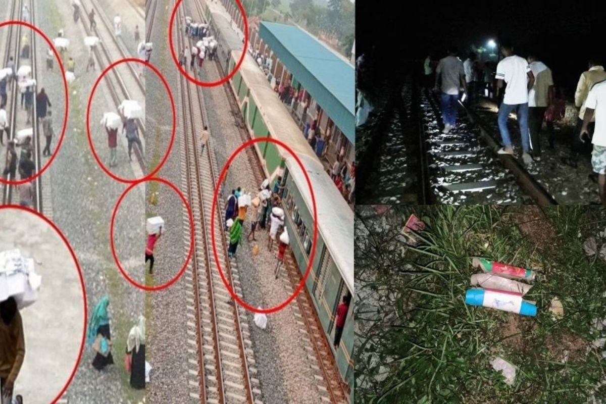 কুমিল্লায় ট্রেনের নিচে বিস্ফোরণ, যাত্রীরা অল্পের জন্য রক্ষা পেলেন