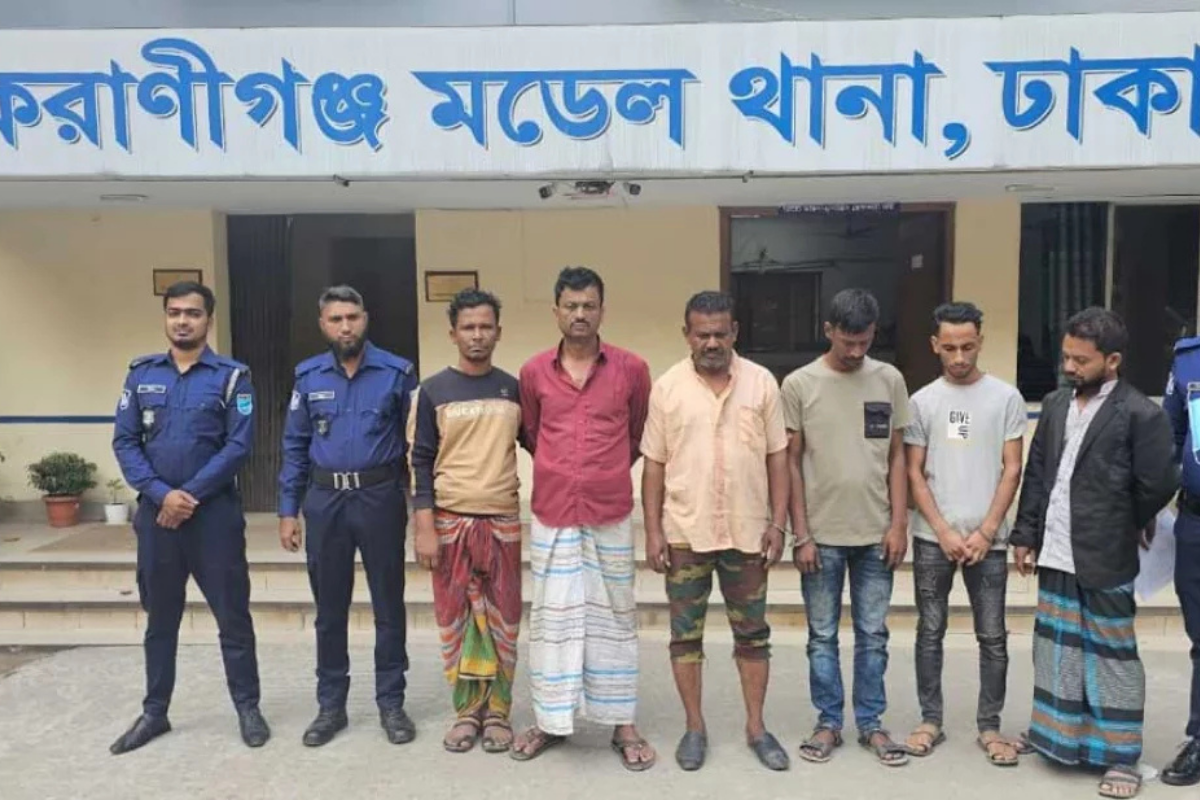 কেরানীগঞ্জে গরু চুরি মামলায় ৬ জন গ্রেপ্তার