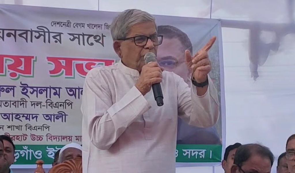 কোনো কিছু গায়ের জোরে চাপালে দায় সরকারের মির্জা ফখরুল 1762860063 কোনো কিছু গায়ের জোরে চাপালে দায় সরকারের: মির্জা ফখরুল