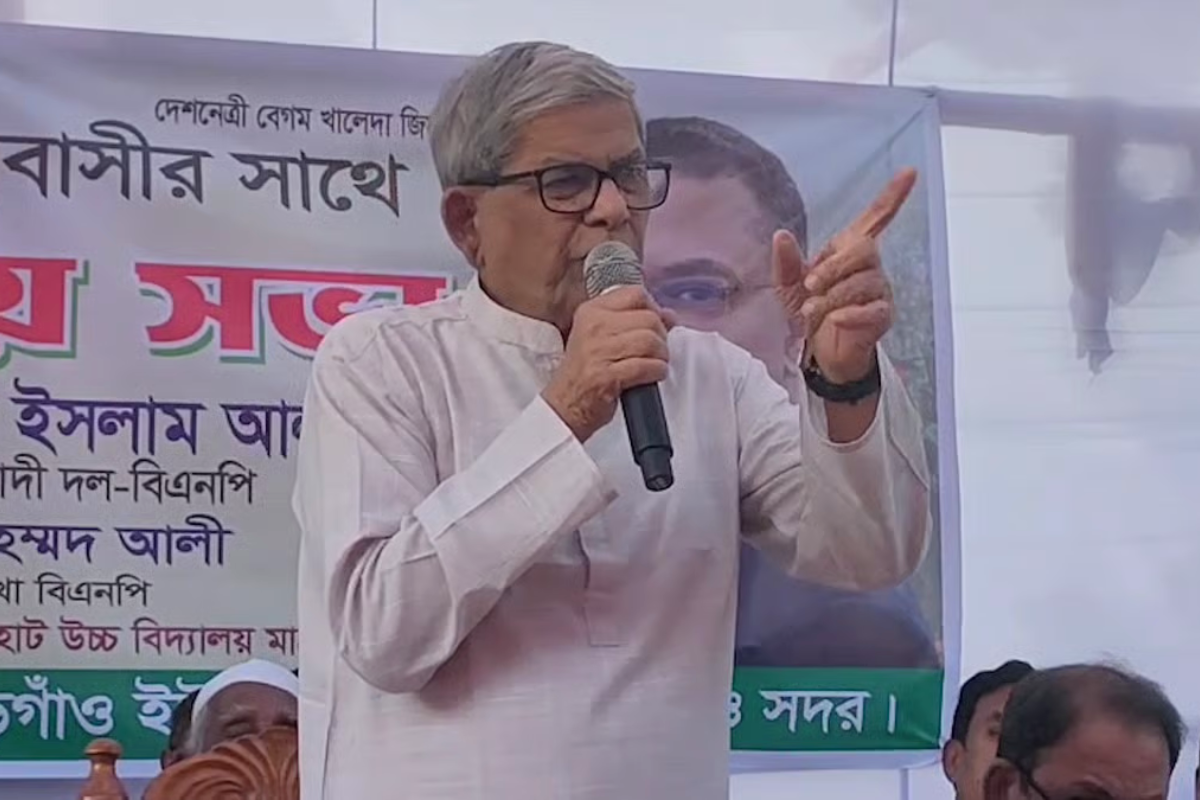 কোনো কিছু গায়ের জোরে চাপালে দায় সরকারের: মির্জা ফখরুল
