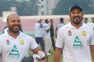 খুলনা-ময়মনসিংহ ম্যাচে ড্রয়ের পথে, সৌম্য সরকারের সেঞ্চুরি