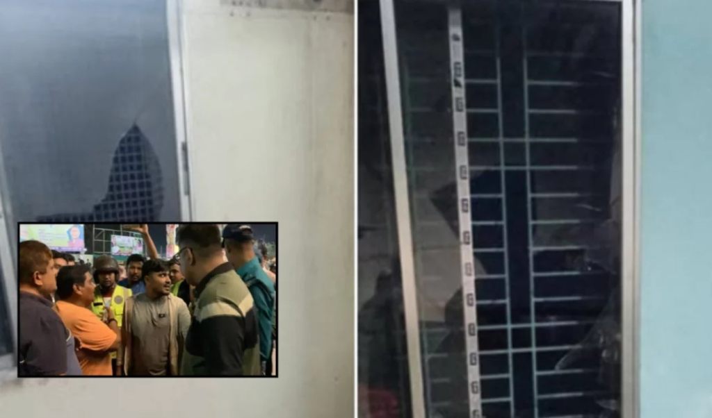 খুলনায় যুবলীগ ছাত্রলীগের ঝটিকা মিছিল এনসিপির কার্যালয়ে ভাঙচুর 1762951384 খুলনায় যুবলীগ-ছাত্রলীগের ঝটিকা মিছিল, এনসিপির কার্যালয়ে ভাঙচুর