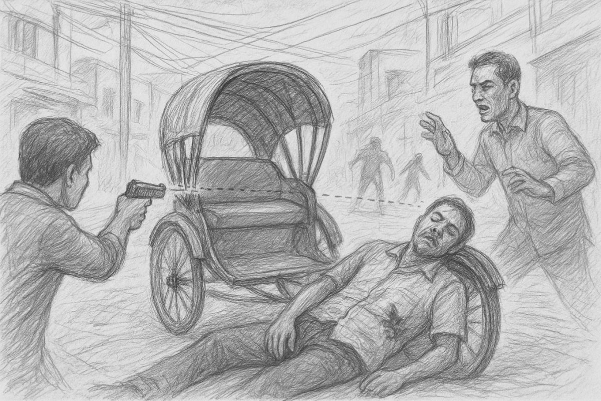 চট্টগ্রামে আবারও গুলিবিদ্ধ, অটোরিকশাচালক হাসপাতালে