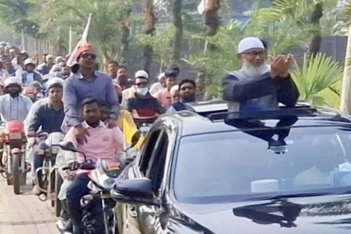 জামায়াতের শোডাউনে মোটরসাইকেলের ধাক্কায় প্রাণ গেল ৭৩ বছরের ফজর আলীর