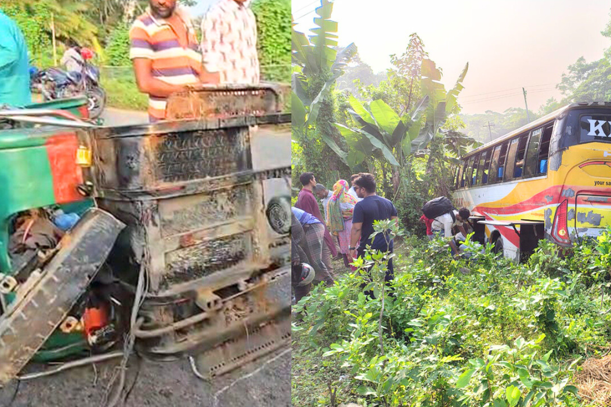 ঝালকাঠিতে পৃথক সড়ক দুর্ঘটনায় দুইজন নিহত