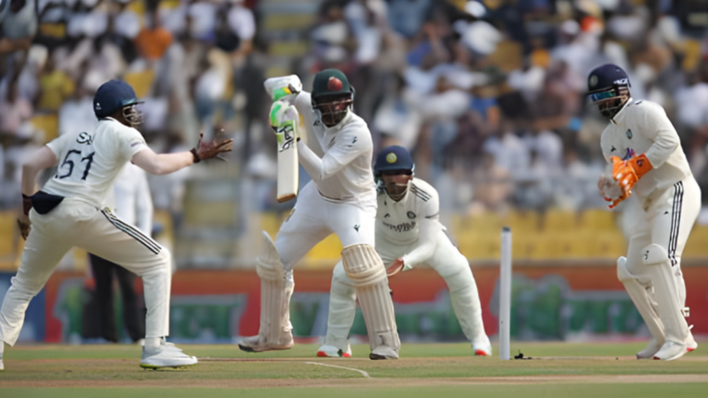 দক্ষিণ আফ্রিকা সিরিজ জয়ের পথে ভারত পিছিয়ে ভারতীয় মাঠে 1763993159 দক্ষিণ আফ্রিকা সিরিজ জয়ের পথে, ভারত পিছিয়ে ভারতীয় মাঠে