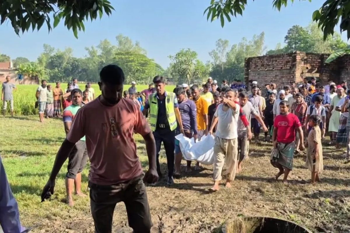 ধানক্ষেত থেকে বেকারি ব্যবসায়ীর মরদেহ উদ্ধার