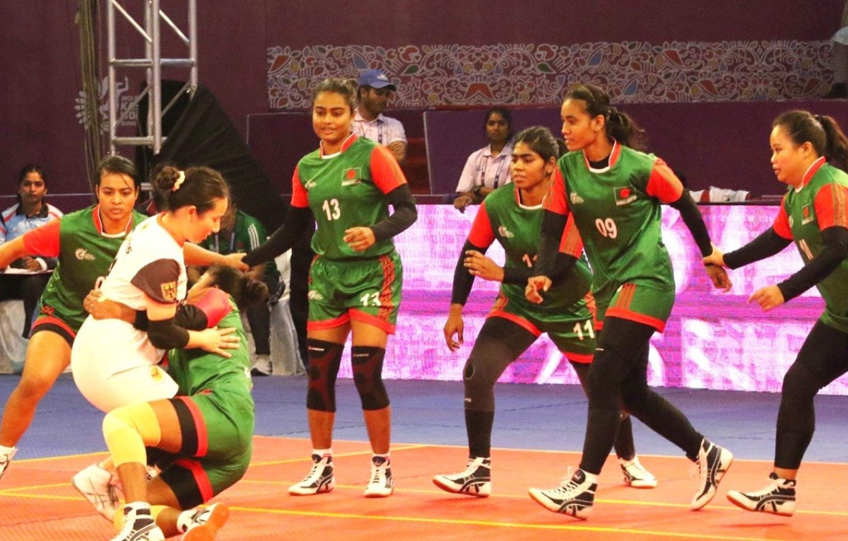 নারী কাবাডি বিশ্বকাপে পরপর দুই জয়ের পর ভারতের কাছে হেরে বসলো বাংলাদেশ