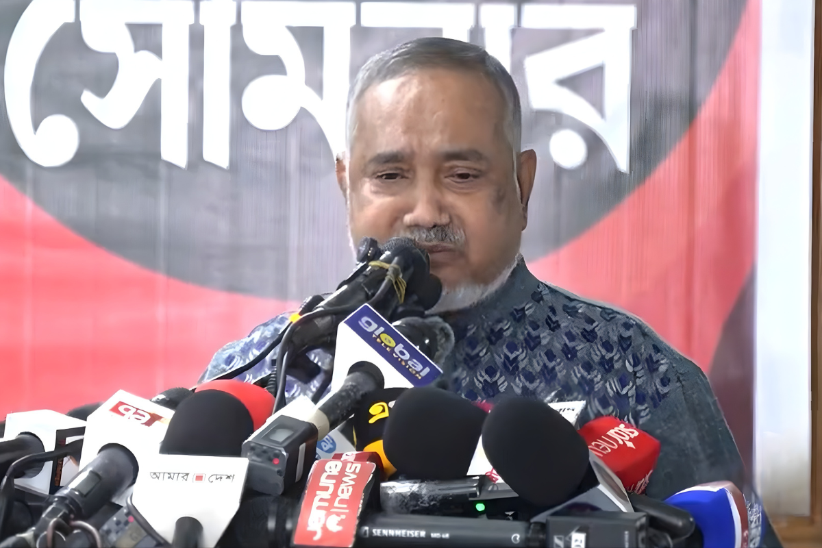 নোট অব ডিসেন্টে বিএনপির স্বৈরাচারের চিন্তাভাবনা ধরা পড়েছে: তাহের