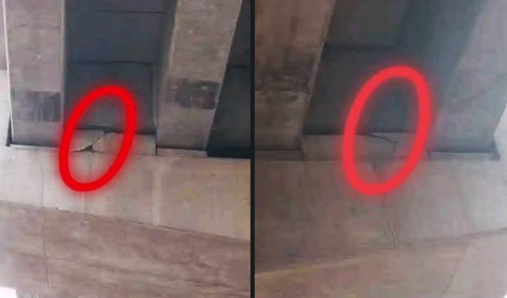 ফতুল্লায় ফ্লাইওভারের পিলারে ফাটলের উদ্বেগ. 1763809713 ফতুল্লায় ফ্লাইওভারের পিলারে ফাটলের উদ্বেগ